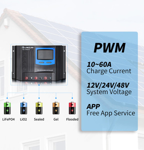 LDSOLAR nuovo caldo 12V/24V Auto 40A con Display corrente off Grid per sistema di energia solare PWM regolatore solare regolatore di carica - Product Image 6