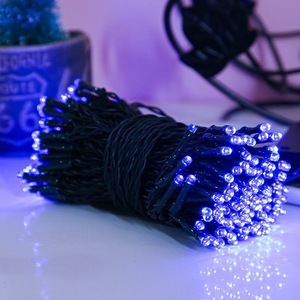 Solar 8 modos Led cadena luces árbol de Navidad 100LED 200LED Navidad LED luces al aire libre cadena Led luces impermeable - Product Image 3