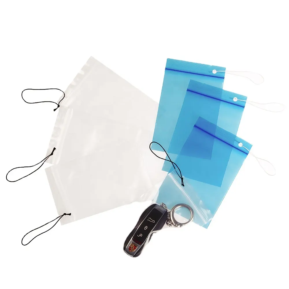 Oemクリアカスタムプリントロゴ防塵グリップシール書き込み可能機能バッグネイルパーツネジ用ビニール袋パッケージ