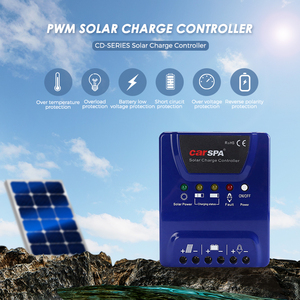 Vendita diretta in fabbrica regolatore di carica solare pwm manuale da 12/24 volt 20 amp per sistema solare, pannello solare, batteria - Product Image 5