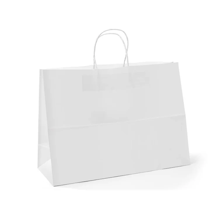 kraft paper bag with handle custom