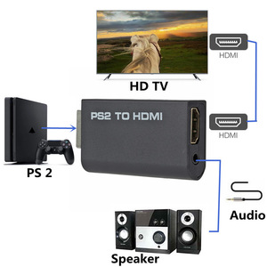 Top Sale Black Color PS2 to <strong>HDMI</strong> Converter with 3.5mm Audio <strong>Output</strong> for HDTV <strong>HDMI</strong> Monitor and PS2 Display Modes - Product Image 6