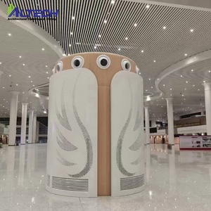 Rivestimento decorativo della parete del pannello di alluminio solido esterno del metallo della fabbrica per il progetto di costruzione - Product Image 4