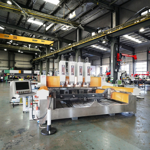 Stein maschinen 4 1-Achsen-Brückensägen-Schneidemaschine für Küchen arbeits platte aus Marmor granit mit automatischem SPS-System - Product Image 3