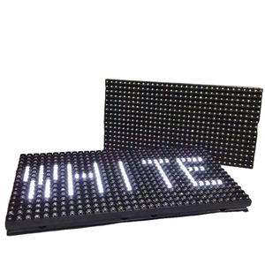 P10 açık DIP beyaz LED ekran modülü CE Rohs sertifikalı 10mm 320X160 özelleştirilebilir düşük fiyat programlanabilir pano malzemesi - Product Image 1