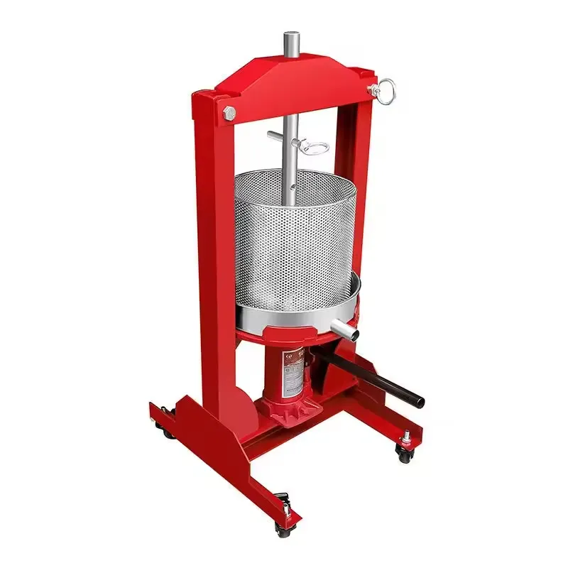 Manual Stainless Steel Press Tea Mulberry Honey Wine Lees Vanilla Fruit Vegetable Coffee Dregs Juicer Oil Press Machine