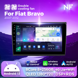 NaviFly NF Neueste Android13 8core 256 GB1280 * 720 Auto-Stereoanlage Touchscreen Für Fiat Bravo 2007-2012 Unterstützung WiFi 4G Lte - Product Image 4