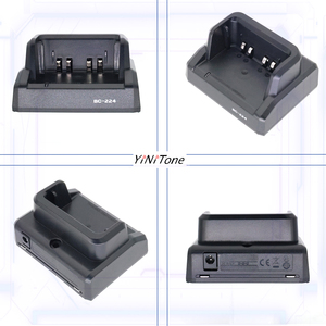 BC-224 pil ile masaüstü şarj cihazı ab/abd güç adaptörü ICOM A25NE A25CE IC-A25 Walkie Talkie için çevre dostu hızlı şarj - Product Image 6