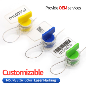 Bcm101 khóa mét con dấu dây <span class=keywords><strong>Twister</strong></span> Đồng hồ nước con dấu cho chống giả mạo - Product Image 3