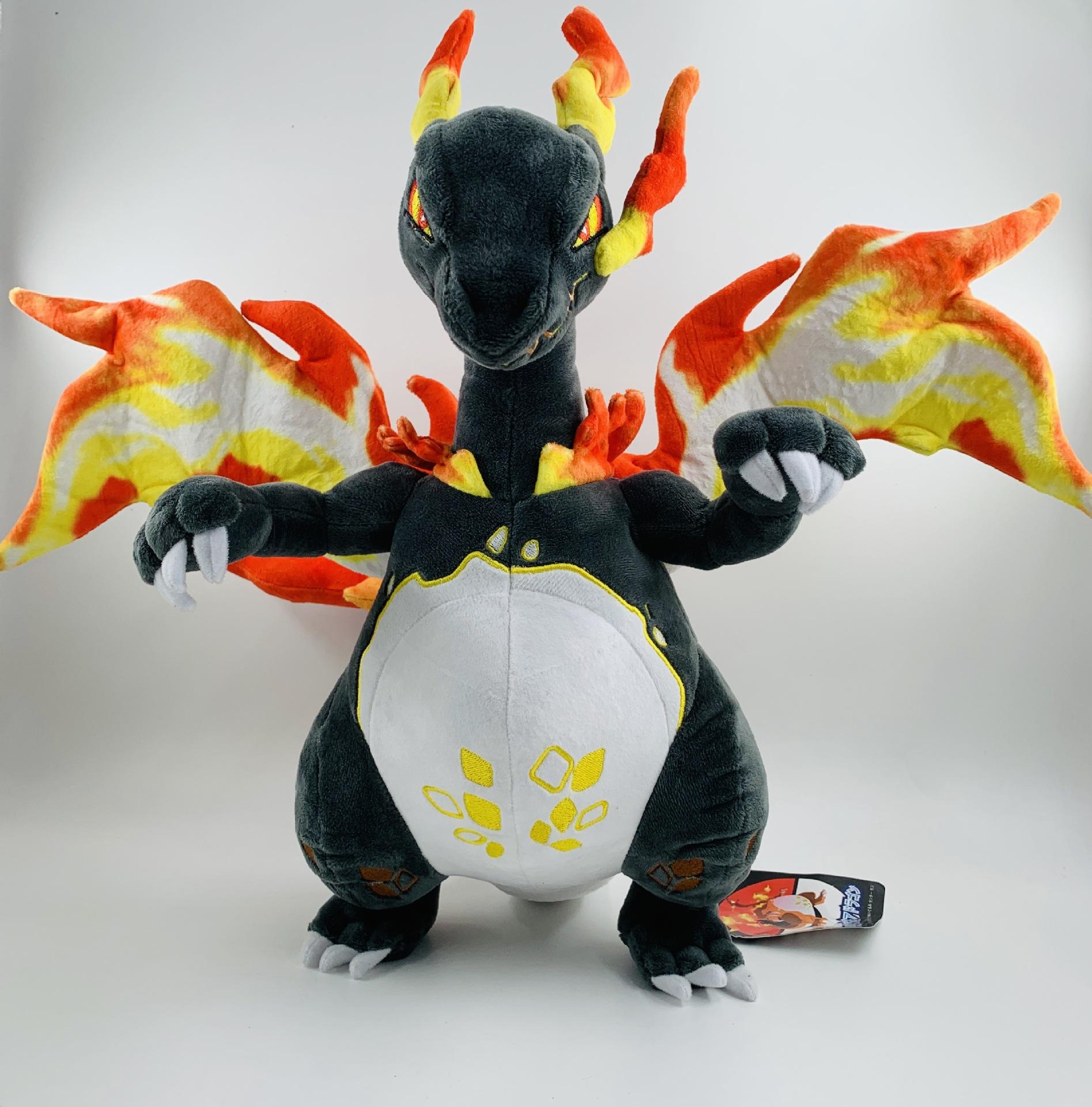 A black-red circle charizard