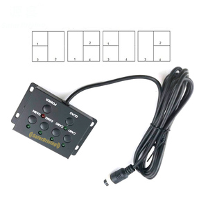 XY-7027 360 Degree <strong>4</strong>-in-1 <strong>Video</strong> Switcher Control Box Reverse Camera <strong>Splitter</strong> for Parking Vehicles 1-Year Warranty - Product Image 4