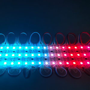 Светодиодный модуль 3smd с дистанционным управлением, полноцветные модули светодиодов smd5050 WS2811 RGB, IP65 - Product Image 1