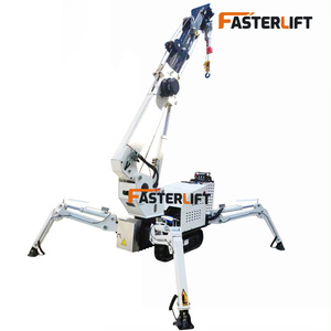 Ali 5ton 10ton 12ton Kapazität Hubhöhe langer Ausleger Spinnen lift CE-geprüfter Spinnen kran - Product Image 2
