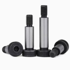 Hợp kim thép Vai <span class=keywords><strong>Bolt</strong></span> 5/16 "Vai dia, 5/8" Chiều dài vai, 1/4-20 UNC chủ đề hình lục giác ổ cắm đầu vai bu lông - Product Image 2