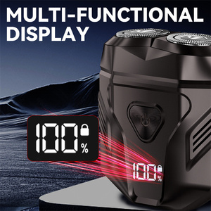 Enchen เครื่องโกนหนวดไฟฟ้าขนาดมินิ X, เครื่องโกนหนวดเคราแบบชาร์จไฟได้มีใบมีดแม่เหล็กคู่สำหรับผู้ชายใช้เดินทางในรถยนต์สะดวก - Product Image 3