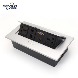 Toma de corriente emergente de acero inoxidable con 2 salidas de CA Enchufe UE Reino Unido EE. UU. Nivel IP55 Longitud del cable de 3m y 5m para cargar - Product Image 5