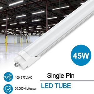 JESLED T8 T10 <strong>T12</strong> <strong>LED</strong> Light Tube <strong>8ft</strong> 45W 50W (100W Equivalent) 5000K, 6000 Lumens Frosted Cover Dual-Ended Power ETL Listed - Product Image 3