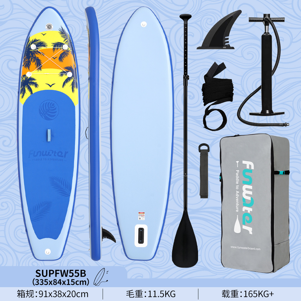 Supfw55b-335cm cocotier bleu