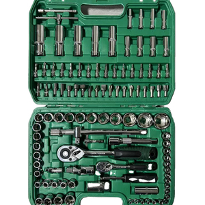 108件套1套手动修理组合扳手套筒扳手棘轮108件套工具 - Product Image 1