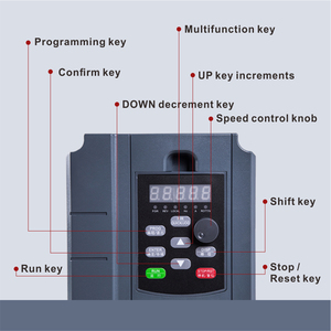 AC 1PH 220v eingang 3PH 380V ausgang 5.5KW Low power AC stick VFD frequenz inverter motor speed controller