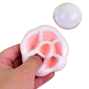 TPR Cat Claw Soft <strong>Toy</strong> Stress Relieving DIY Squeezing <strong>Toy</strong> for Children 5-7 Years Made of Plastic - Product Image 1