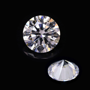 3A kaliteli yuvarlak şekil AAA makine kesim beyaz CZ taş beyaz kübik zirkonya - Product Image 2