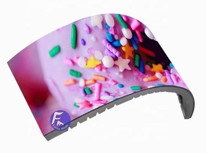 Pubblicità interna curva creativa schermo circolare P2 P3 P2.5 P4 Full Color Smd modulo Display Led flessibile curvo morbido 240*120mm - Product Image 4