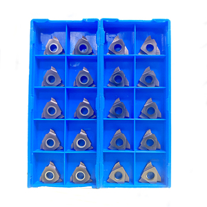 Inserto acanalado CNC TGF32L, 0,5-1,5mm, herramientas de torneado de carburo de tungsteno, insertos de ranura superficial Triangular para acero inoxidable - Product Image 6