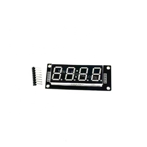 TM1637 LED-Anzeige modul 4-stelliges 7-Segment 0,56 Zoll Zeit schalt uhr Röhren modul Rot Blau Grün Gelb Weiß - Product Image 1
