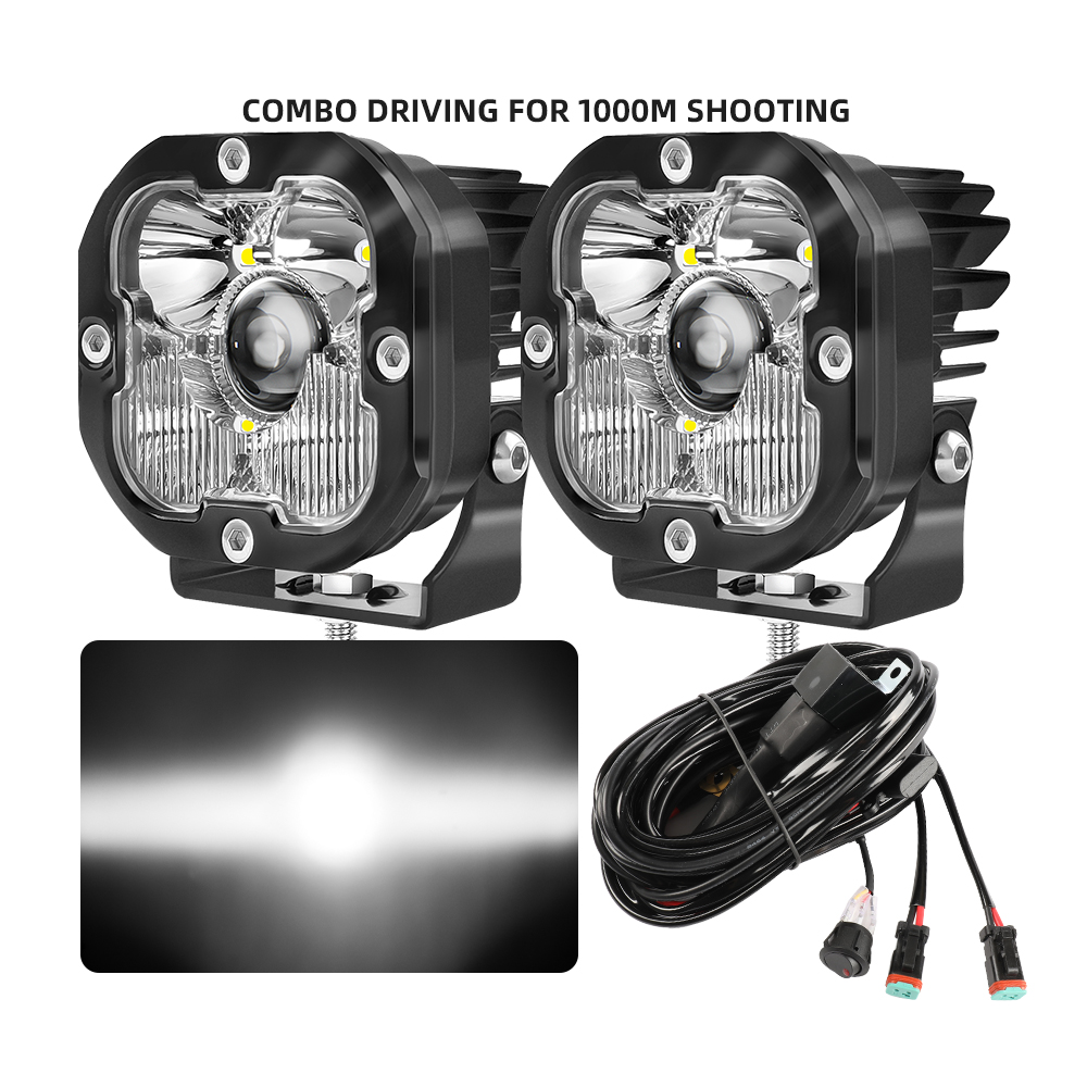 Clear lens, pair