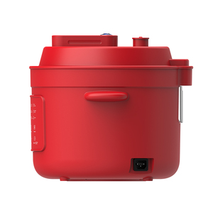 סיר נירוסטה רב תכליתי לבישול אורז, סיר לחץ חשמלי 5 ליטר, ציפוי נון-סטיק, הפעלה במגע, סיר בישול חשמלי רב תכליתי - Product Image 5