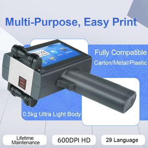 Tragbarer Hand-Tinten strahl drucker/Smart Coder Karton druckmaschine/Zeit datum Handheld-Chargencode-Drucker