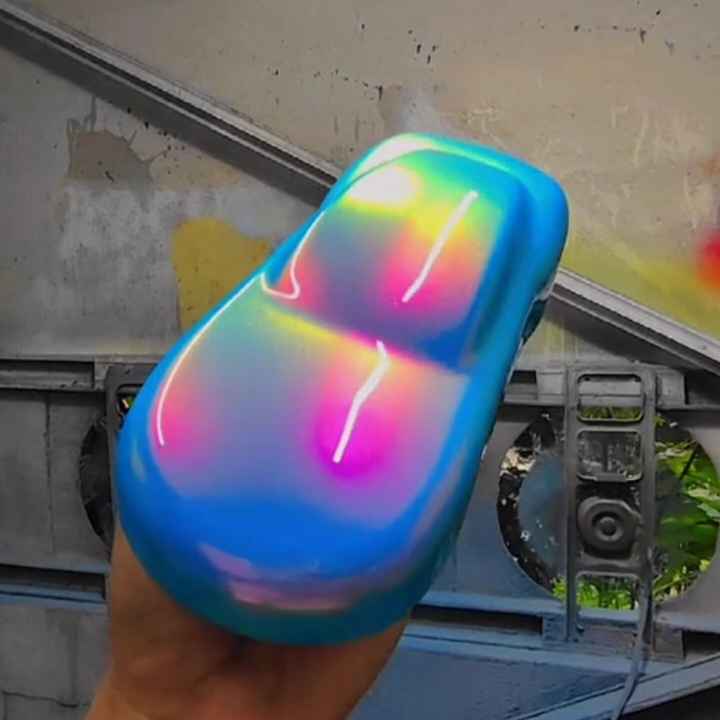 Bulk Iridescent Rainbow Aurora Opalescent White  Chrome Super Chameleon/Hypershift/Chromaflair Autom