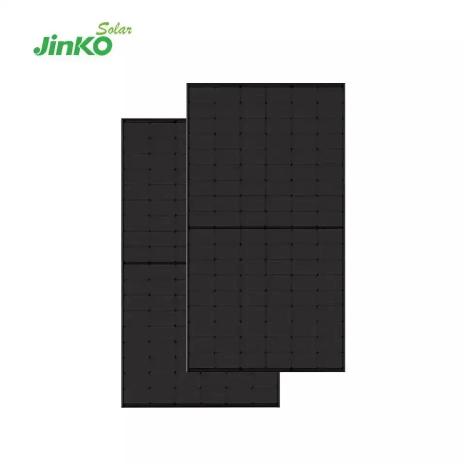 Jinko Tiger Neo N-type 54Hl4-V PERC 420W 415W Panel Surya Mono-Facial Modul Hitam Penuh untuk Dijual