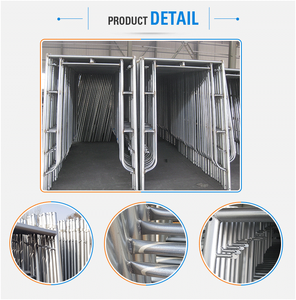 Großhandel kunden spezifische Hochbau konstruktion Wieder verwendbare Metalls chalung Einfach für Hochleistungs-Architektur verwendet - Product Image 5