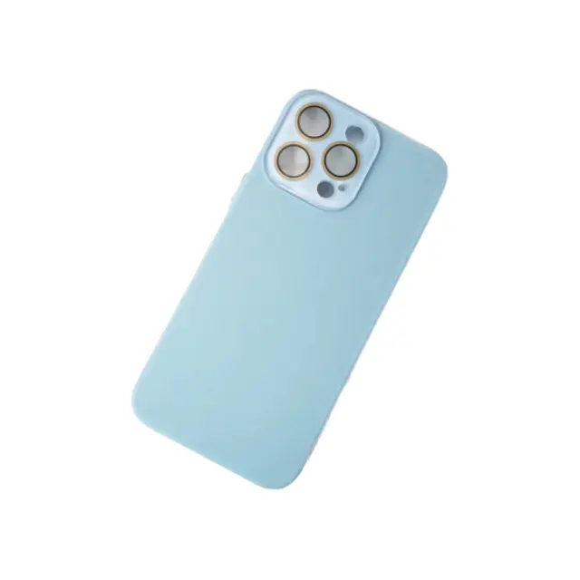 Casing ponsel polikarbonat silikon cair 2023 kristal ultratipis untuk Iphone 15 14 13 12 Pro Max Plus casing S23 S23plus S23ultra olahraga
