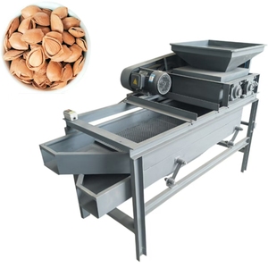 高品质杏仁壳研磨机，带电机杏仁裂解脱壳核壳分离器 - Product Image 6