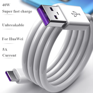 厂家批发快速充电器5A USB C型电缆USB充电数据线