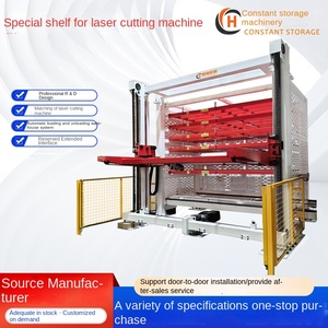 Kunden spezifisches automatisches Laden Entladen Rack Mehr schicht iges intelligentes drei dimensionales Material lager Lasers chneid regal - Product Image 3