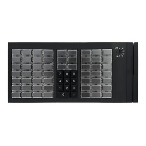 KB66CS/D 60-клавишная программируемая клавиатура POS с индикаторами блокировки Num и прокрутки - Product Image 5