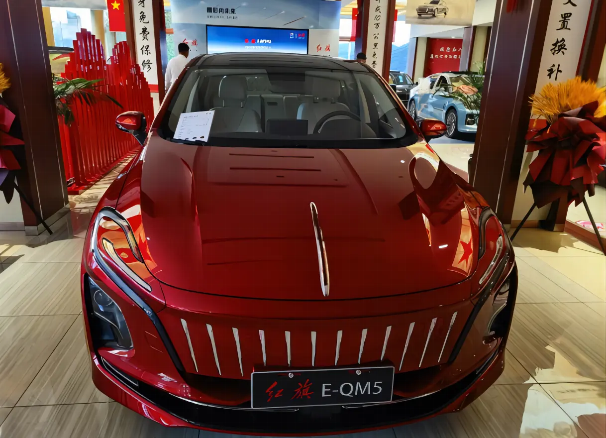Новый автомобиль Hongqi eqm5, используемый чистый электрический, сделано в Китае