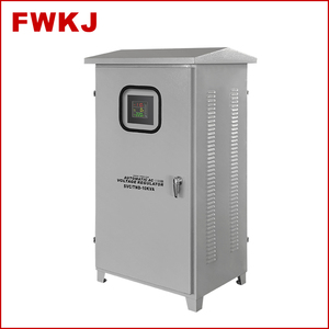 FWKJ Single Phase 220V <strong>SVC</strong>/TND-10KVA 10000VA <strong>15000VA</strong> 20000VA Servo Motor Outdoor Automatic Voltage Regulator Stabilizer - Product Image 2