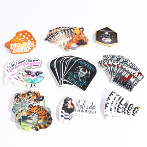 Personalized Design Labels Cartoon Waterproof <strong>Sticker</strong> logo Adhesive Label Printing Vinyl Custom Die Cut <strong>Stickers</strong> - Product Image 1