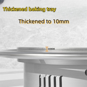 55cmProfessional Automatic LPG <strong>Round</strong> Tortilla and Pancake Machine Commercial <strong>Cake</strong> <strong>Maker</strong> - Product Image 5