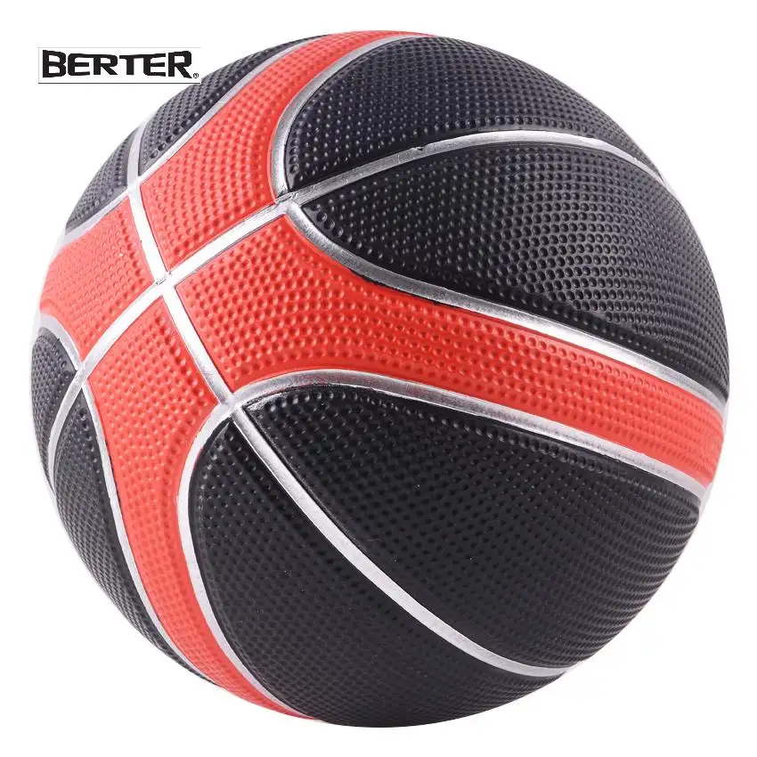 Bola de basquete de borracha para treinamento de jovens, jogo de basquete de alta qualidade, tamanho 7 6 5, de fábrica, durável