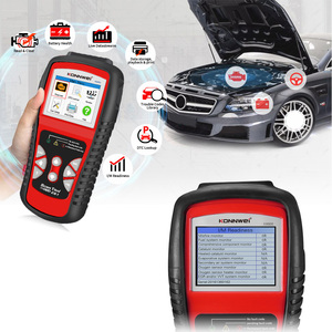 KONNWEI-escáner de diagnóstico obd2 KW830, herramienta de escaneo original con batería, actualización de prueba, impresión gratuita, AL519, Autel - Product Image 5