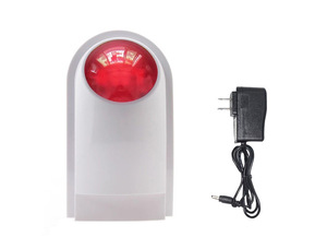 2025 New 433MHz Wireless Outdoor Siren 120dB Compatible Tuya Alarm System