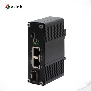 Mini Industrial Gigabit Ethernet PD-Switch mit USB-Typ-C-Ausgang für Netzwerk-und 60-W-PD-Ladetelefone Laptops Tablets - Product Image 2
