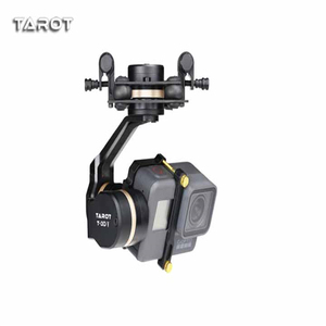 Tarot TL3T05 Cho <span class=keywords><strong>Gopro</strong></span> 3DIV Kim Loại 3 Trục Không Chổi Than Gimbal PTZ Cho <span class=keywords><strong>Gopro</strong></span> Hero 5 Cho Hệ Thống FPV Hành Động Thể Thao Máy Ảnh Racing Drone - Product Image 1