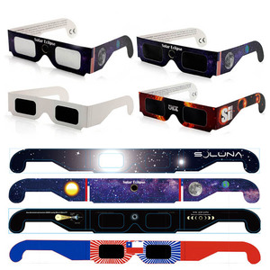 工厂供应商日食眼镜Iso认证<span class=keywords><strong>2025</strong></span>日食眼镜Oculos Para日食太阳与银色镜片